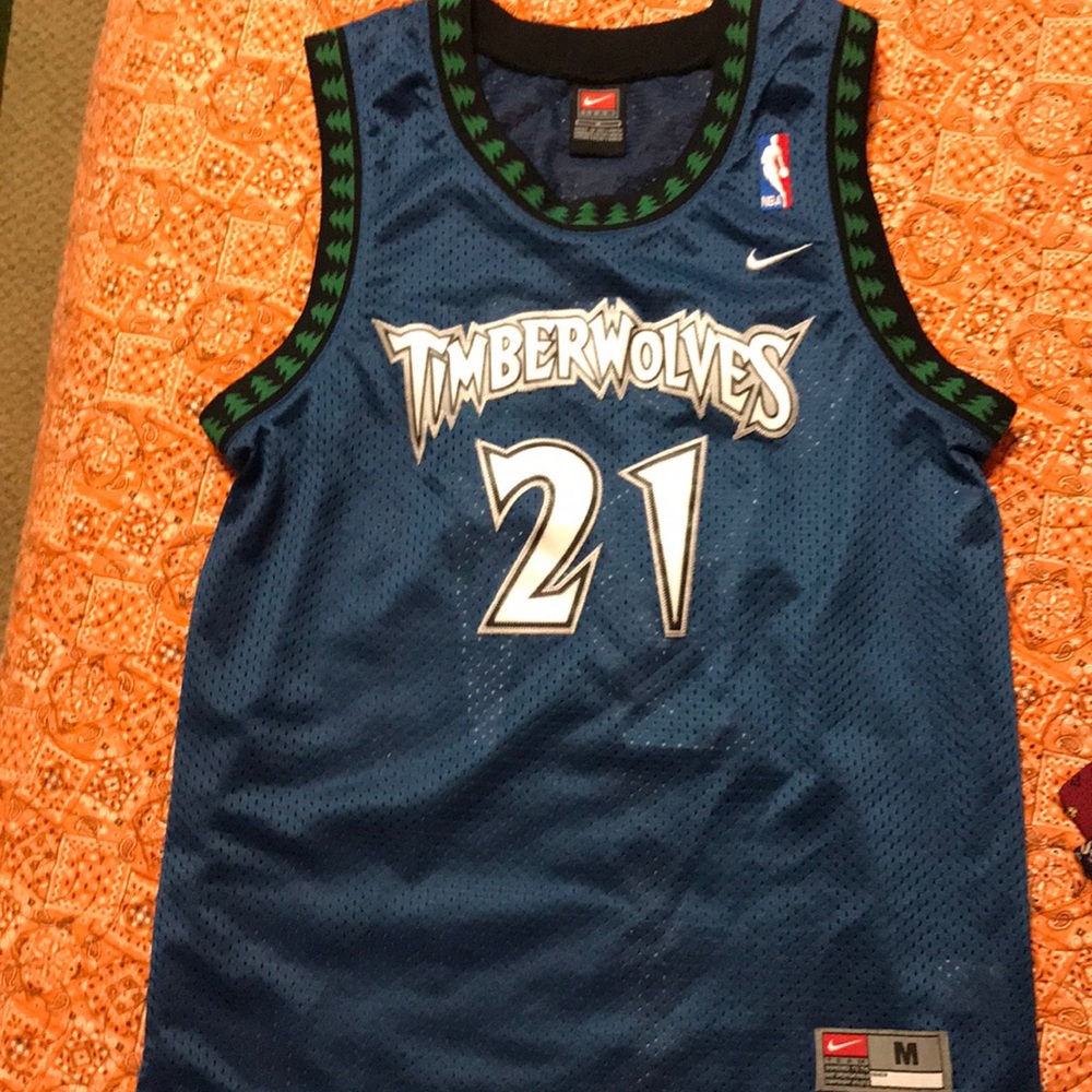 Timberwolves 🏀 Nike Garnett Jersey Medium